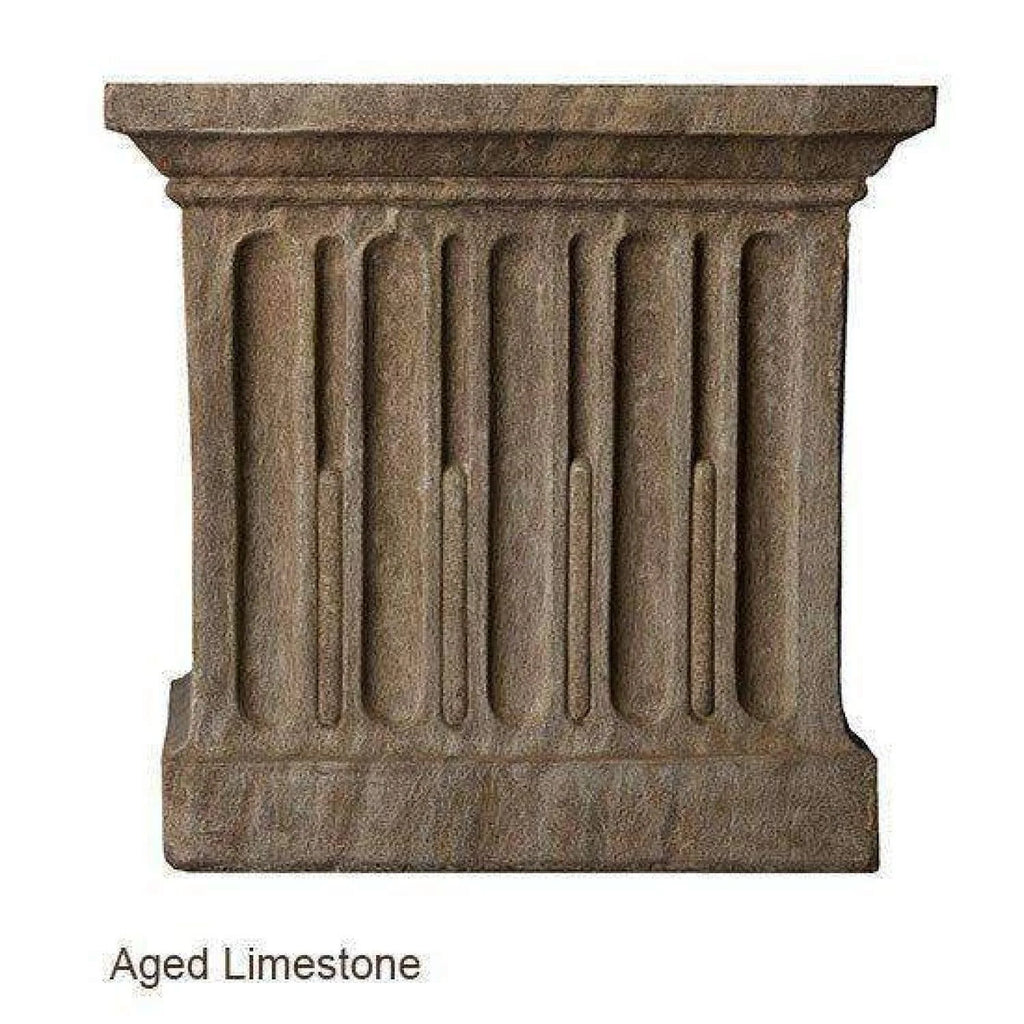 Alpine Stone Curved Leaf Bench M800
