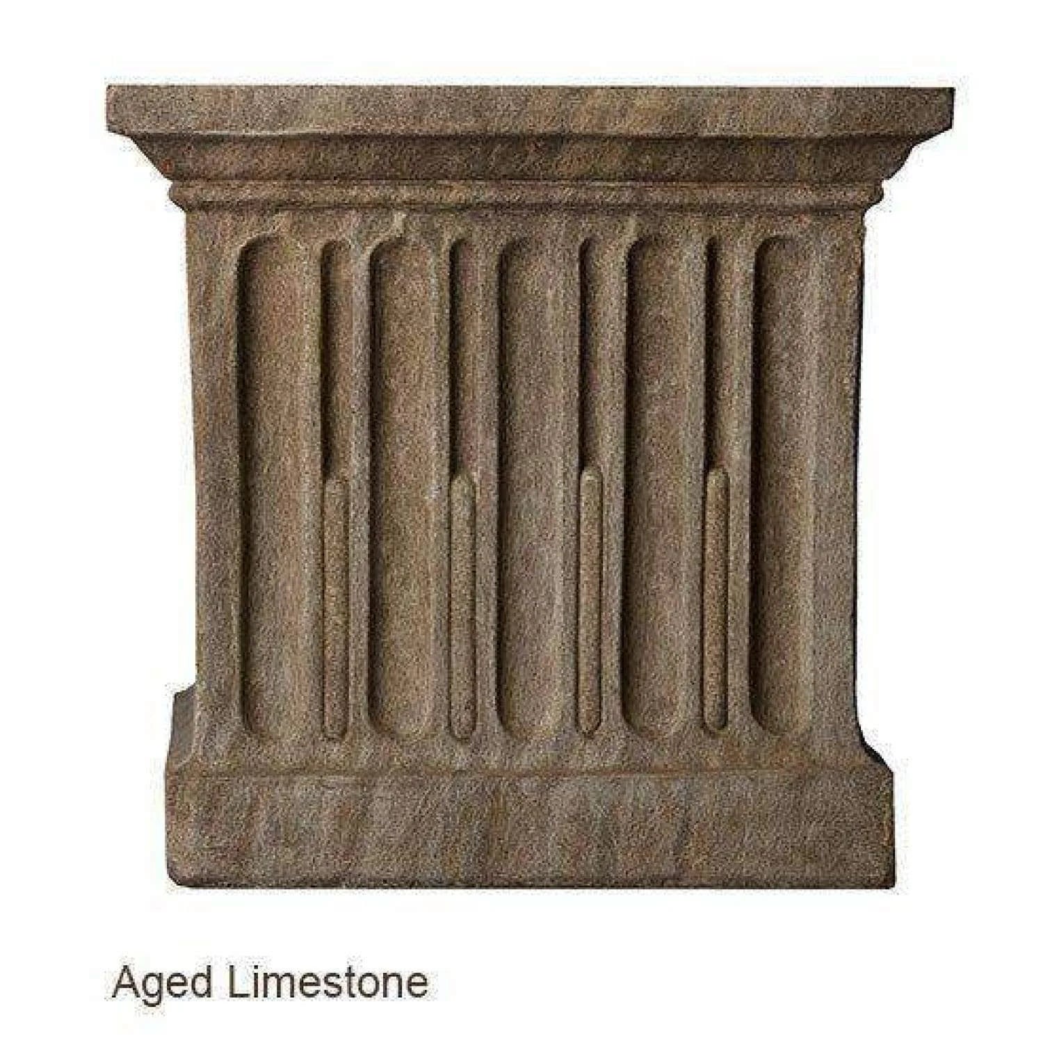 Alpine Stone Curved Leaf Bench M800