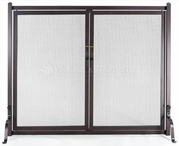 Fireplace Screen with Doors P3443