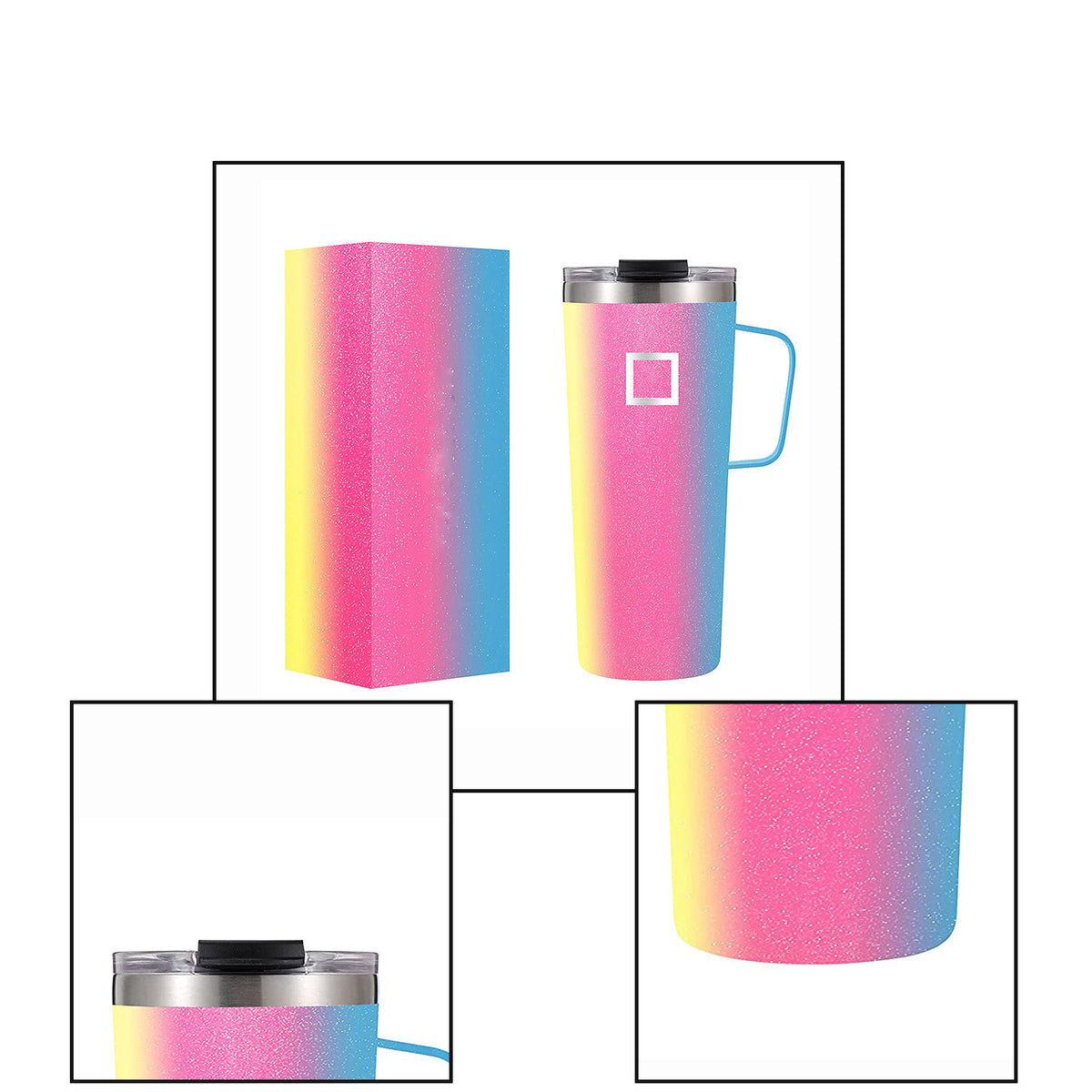 24 Oz Vacuum Insulated Stainless Steel Bottle W362527
