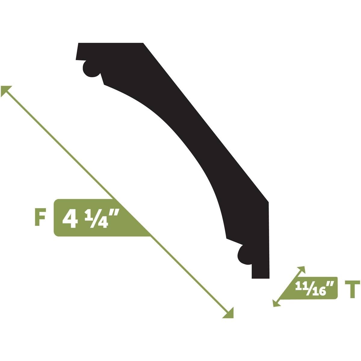 Crown Flexible Moulding M363