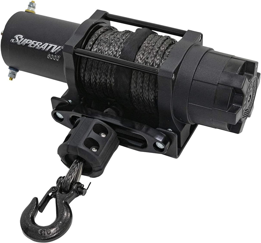 Black Ops 6000 lb Winch with Winch Mounting Plate J80592