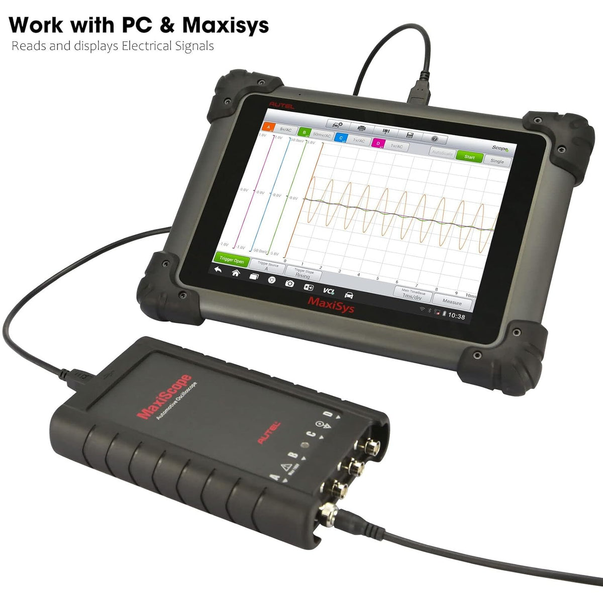 4 Channel Automotive Oscilloscope Basic Kit C696