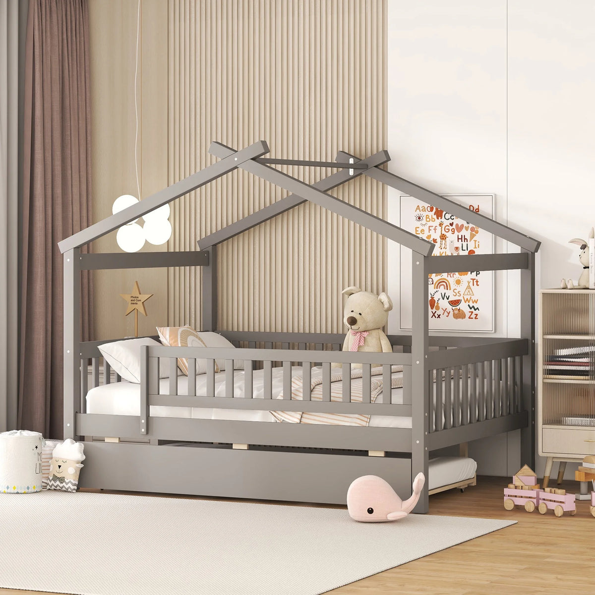 Twin Trundle Bed N654