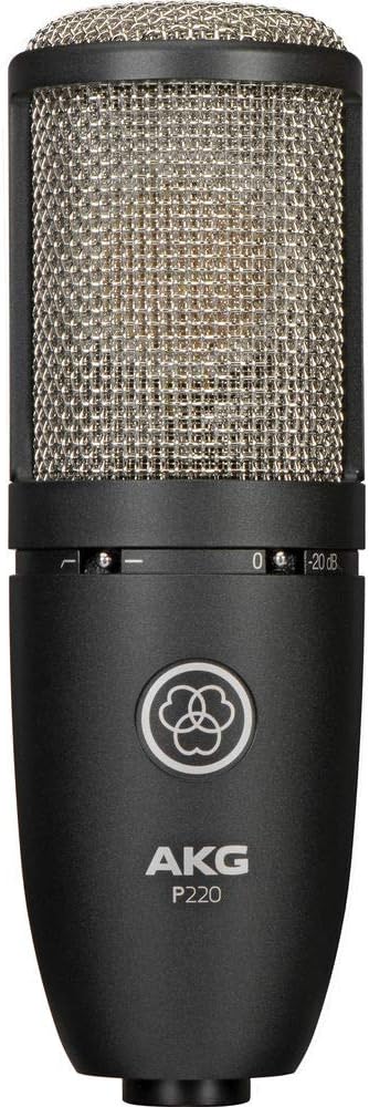 2x2 USB Audio Interface with Condenser Mic, Headphones & XLR Cable Bundle Z3284