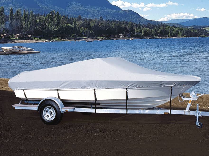 Navy Blue V-Hull Runabout Cover D998837