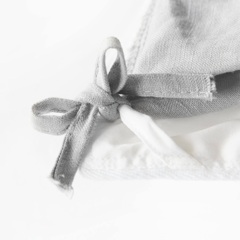 White Cotton Sateen Down Alternative Comforter King W484794