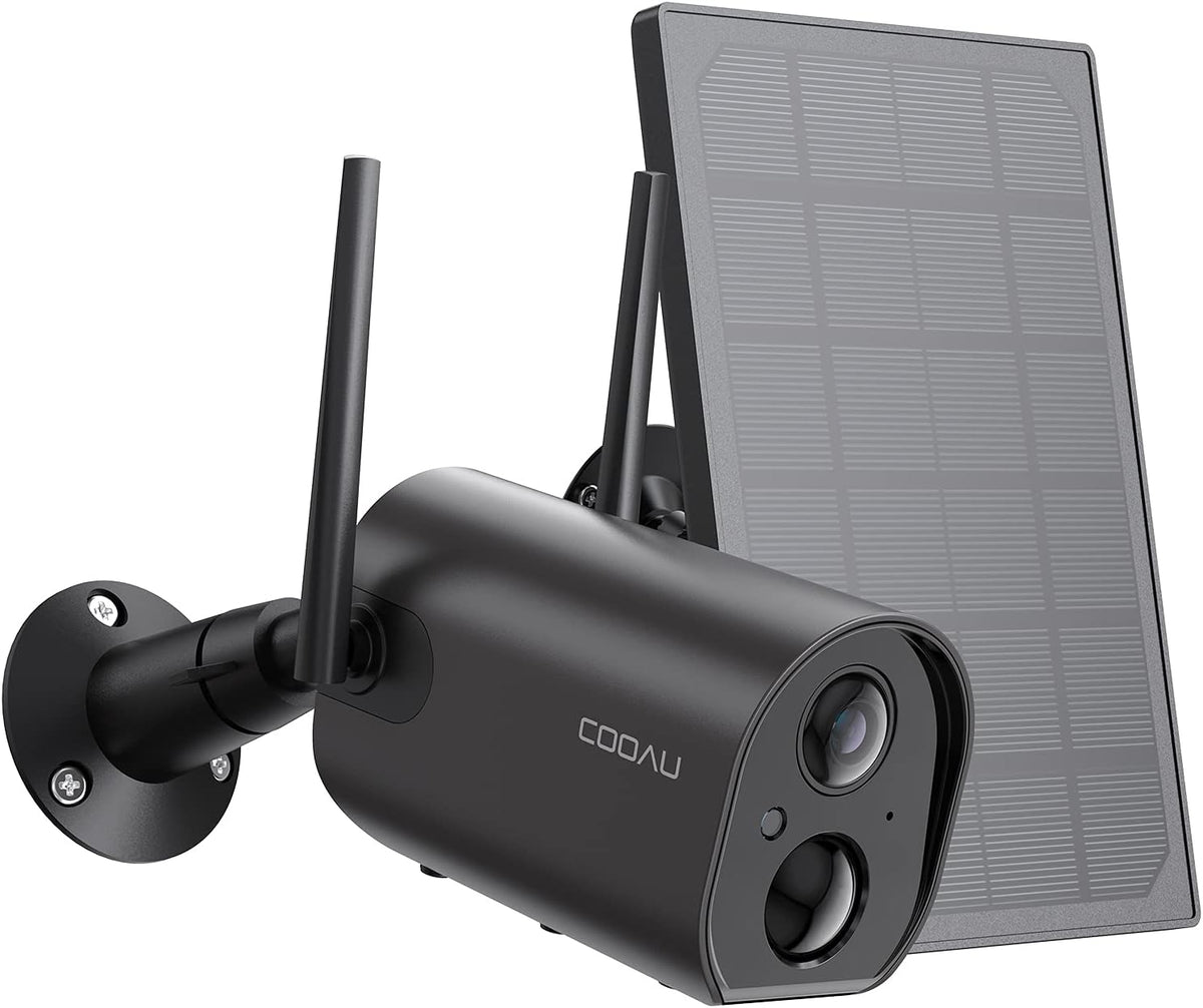 Outdoor 1080P Wireless Solar Powered Security Camera with Rechargeable Battery V603502