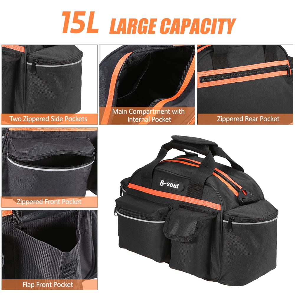 Bike Pannier Rear Seat Case 15l P922534