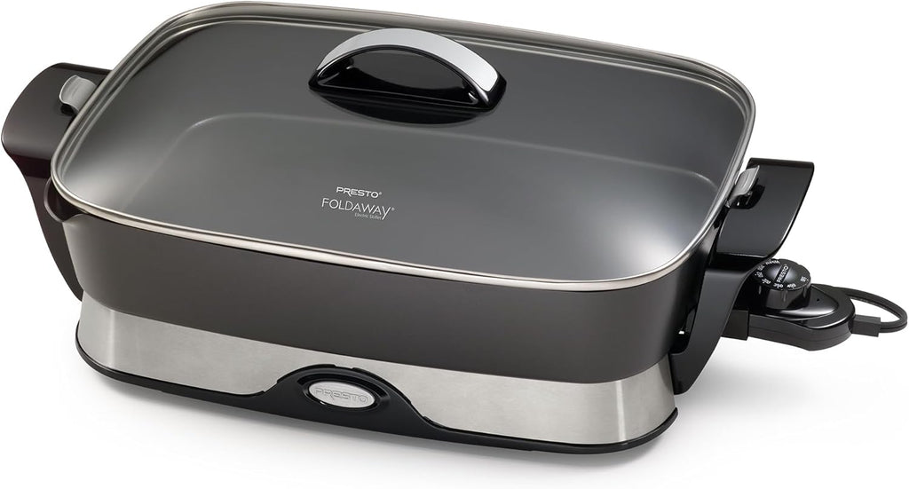 16-inch Black Electric Foldaway Skillet R27501