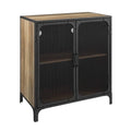 Barnwood Accent Cabinet Q98219