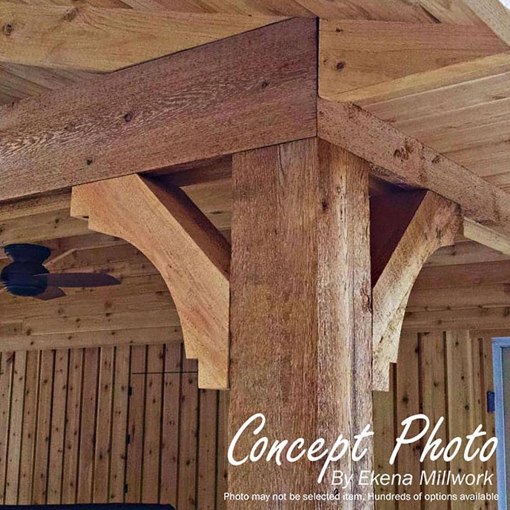 Traditional Rough Sawn Brace, Douglas Fir W994096
