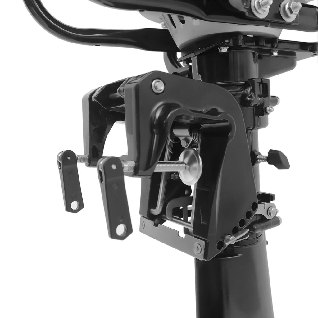 7.5 HP 3600R/Min Outboard Motor Boat Engine Water Cooling System 196CC 1.8 Liters N6381
