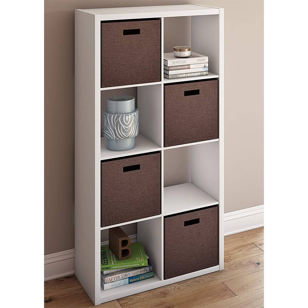 White 8-Cube Storage Organizer (2 Pack) P4216