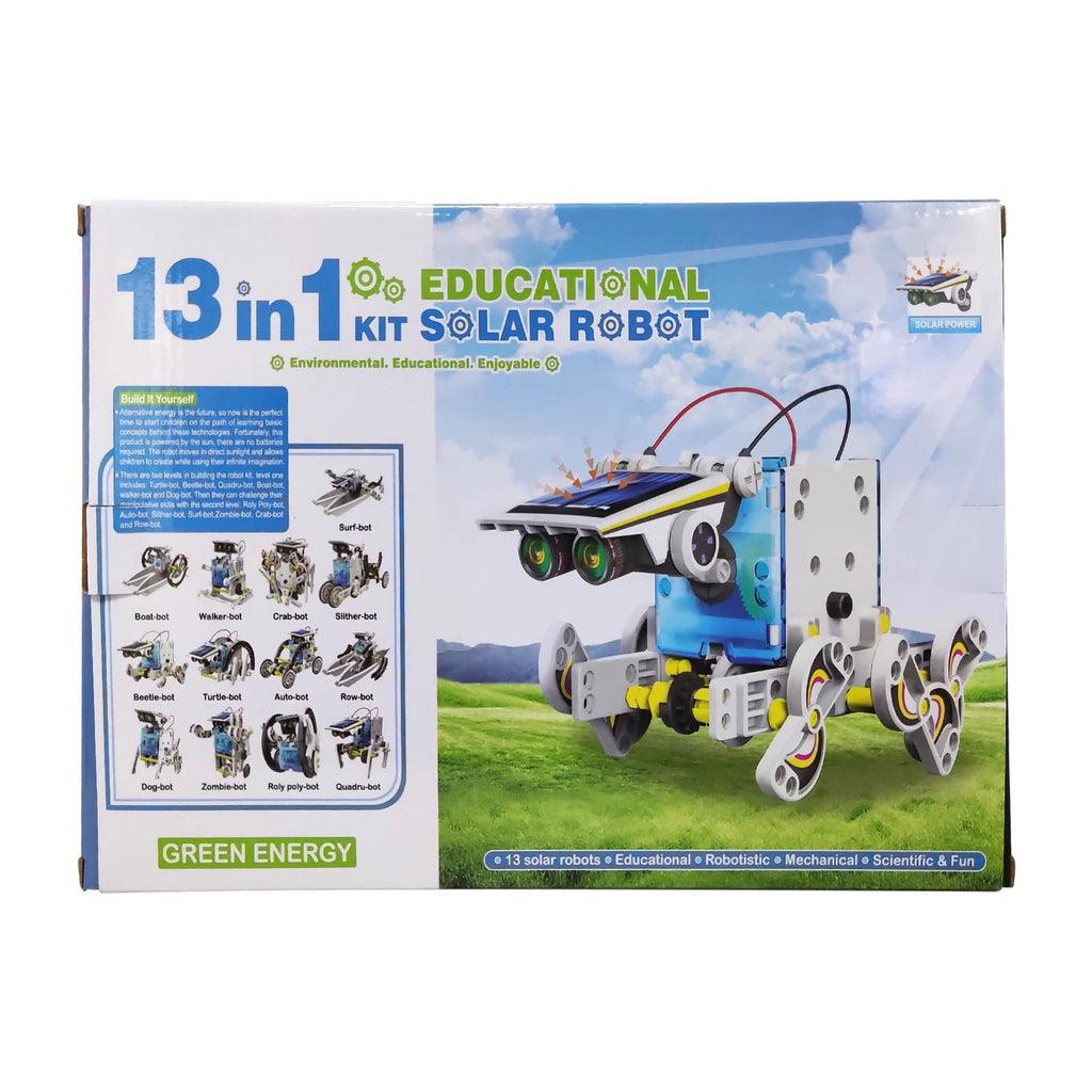 Solar Powered Robot Construction Kit Science Experiments V62409