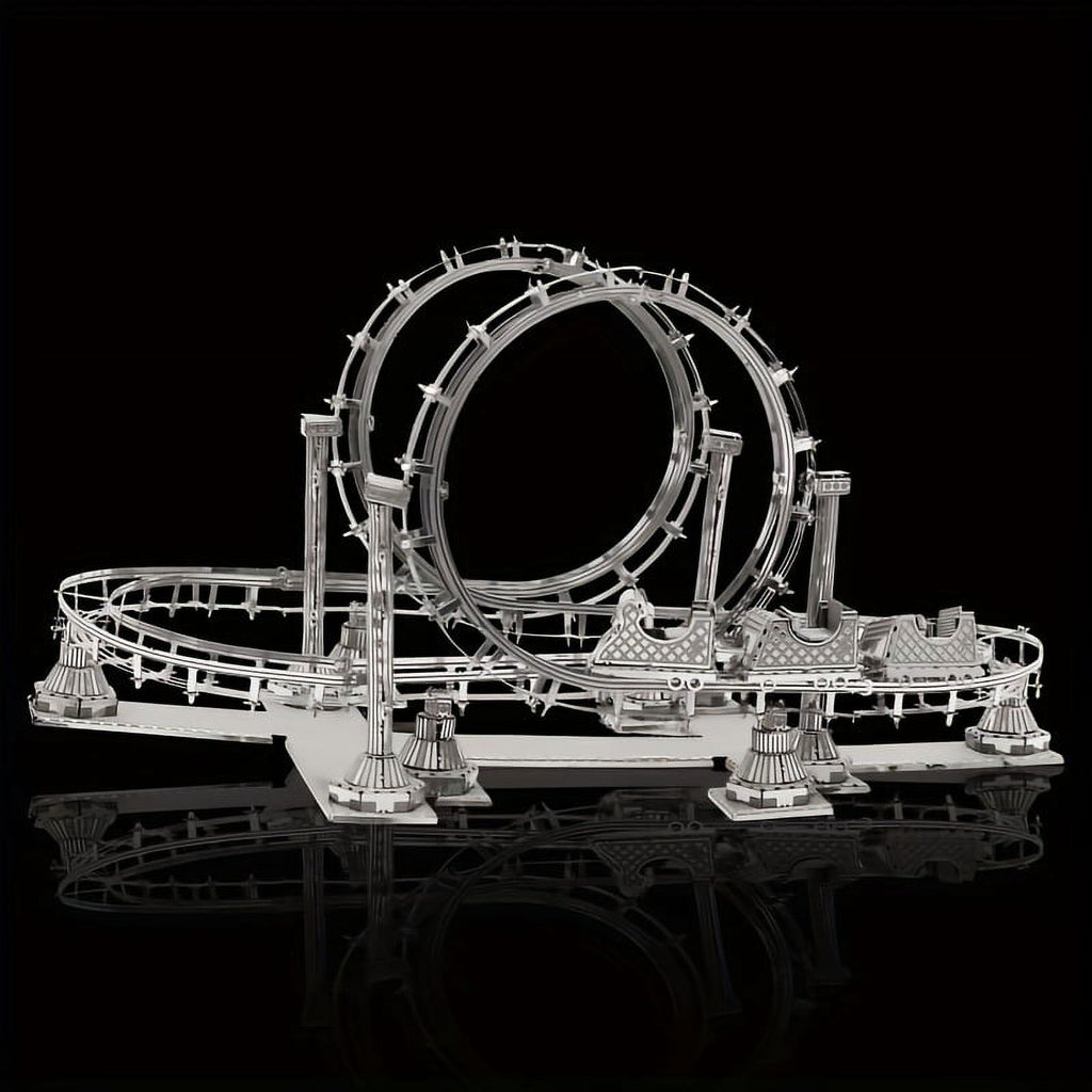 3D DIY Jigsaw Puzzle Roller Coaster Model R86235