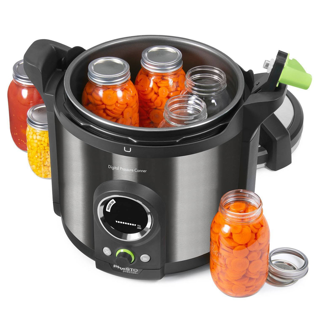 Black Digital Electric Canner P931
