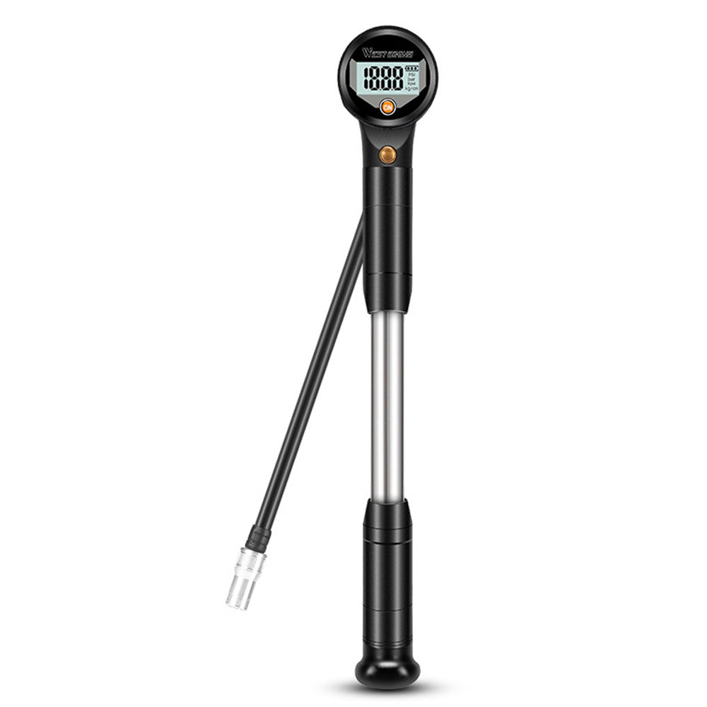 320PSI High Pressure Bike Air Shock Pump with Digital Gauge Q5804