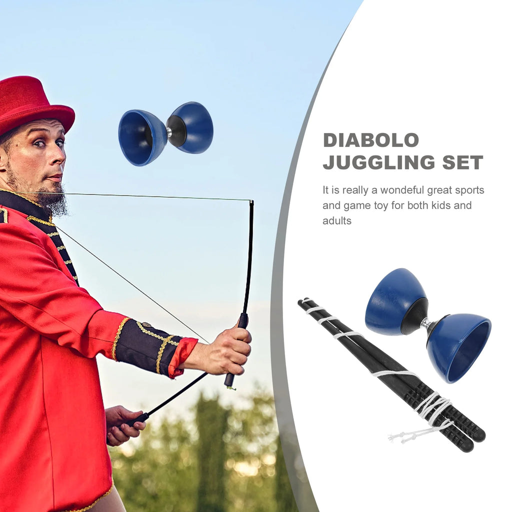 Metal Double Head Diabolo Chinese Yoyo O4856