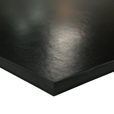 Nitrile Sheets 1/4 in x 22 in x 3 ft W x 10 ft L Black C5551