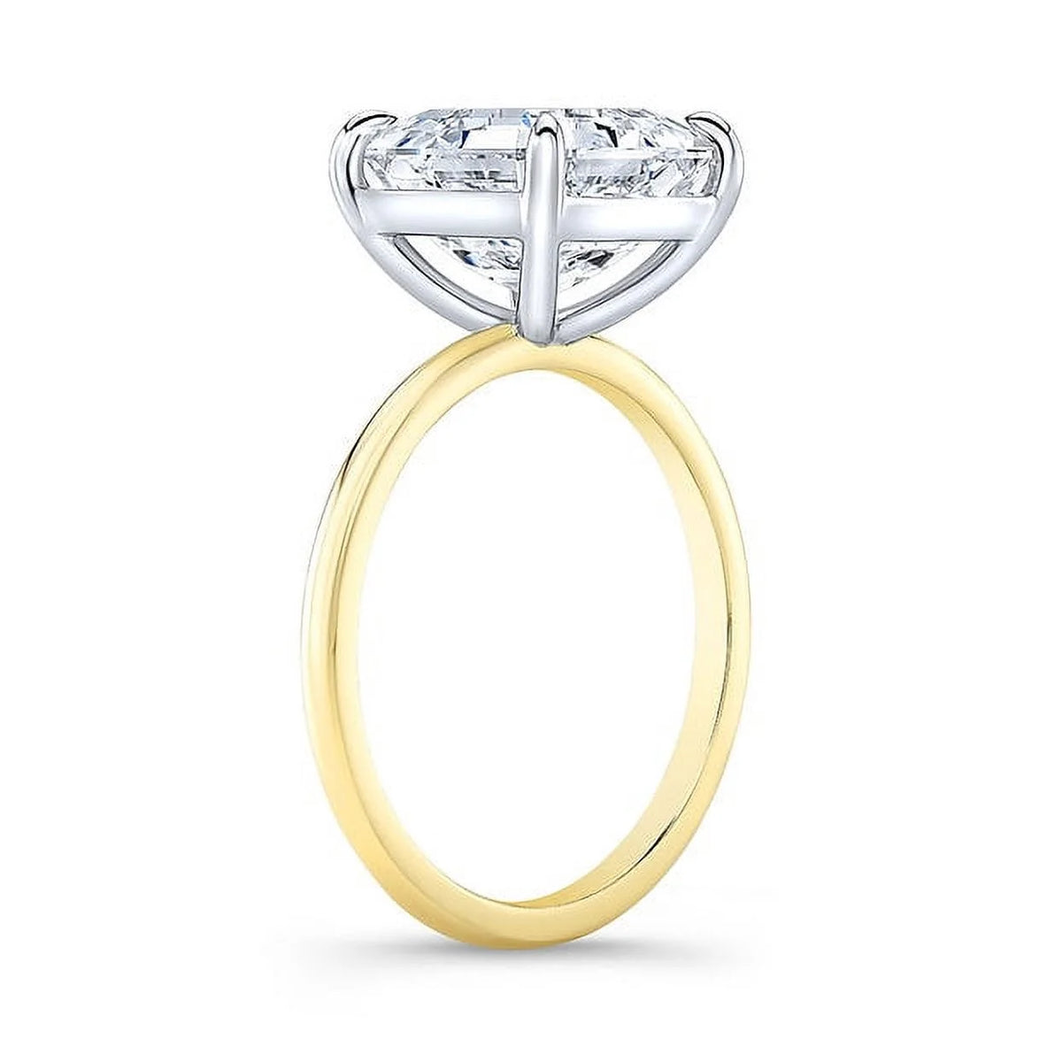 10k Gold Moissanite Solitaire Bridal Ring B888194