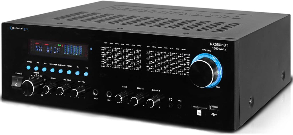 1500 Watts Professional Receiver with Bluetooth Compatibility H805175