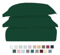 King Pine Green 100% Long Staple Cotton Duvet Cover Set W800