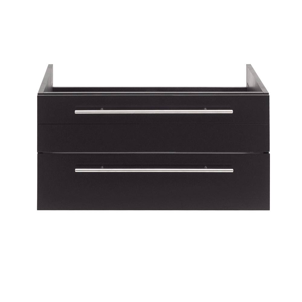 Espresso Wall Hung Undermount Bathroom Cabinet F910299