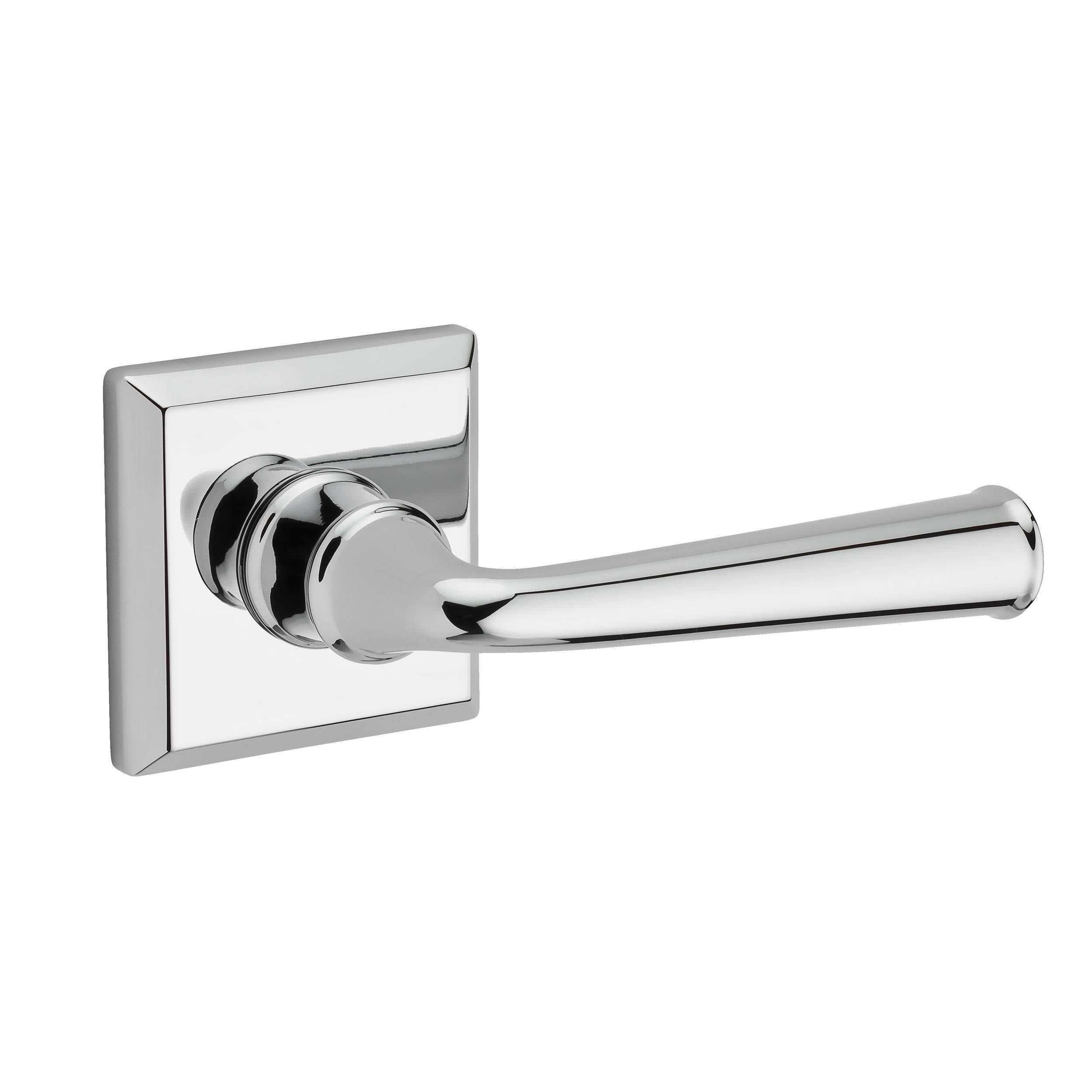Federal Privacy Door Lever with Square Rose T8132