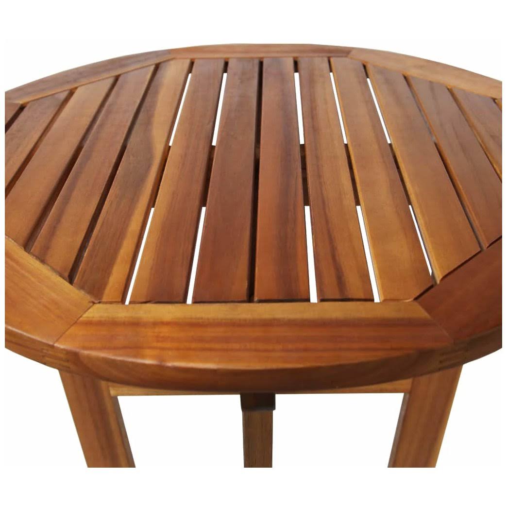 Solid Acacia Wood Bar Table D332