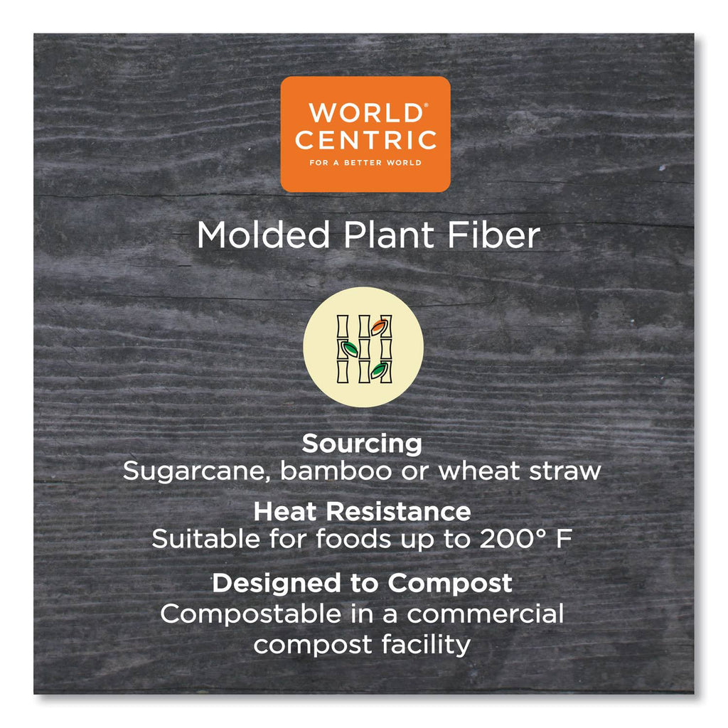 Fiber Trays, Pla Lined, Natural, 500/Carton X12919
