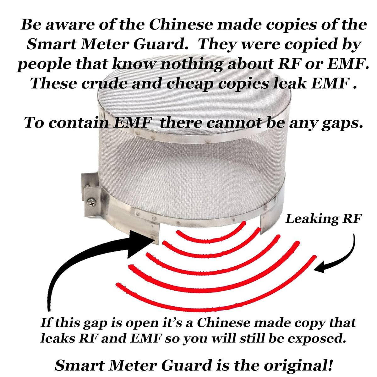 EMF Shield Smart Meter Guard Cover Pack of 2 N13566