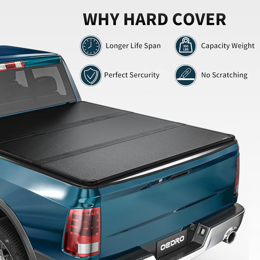 Hard Tri-fold Truck Bed Tonneau Cover X702