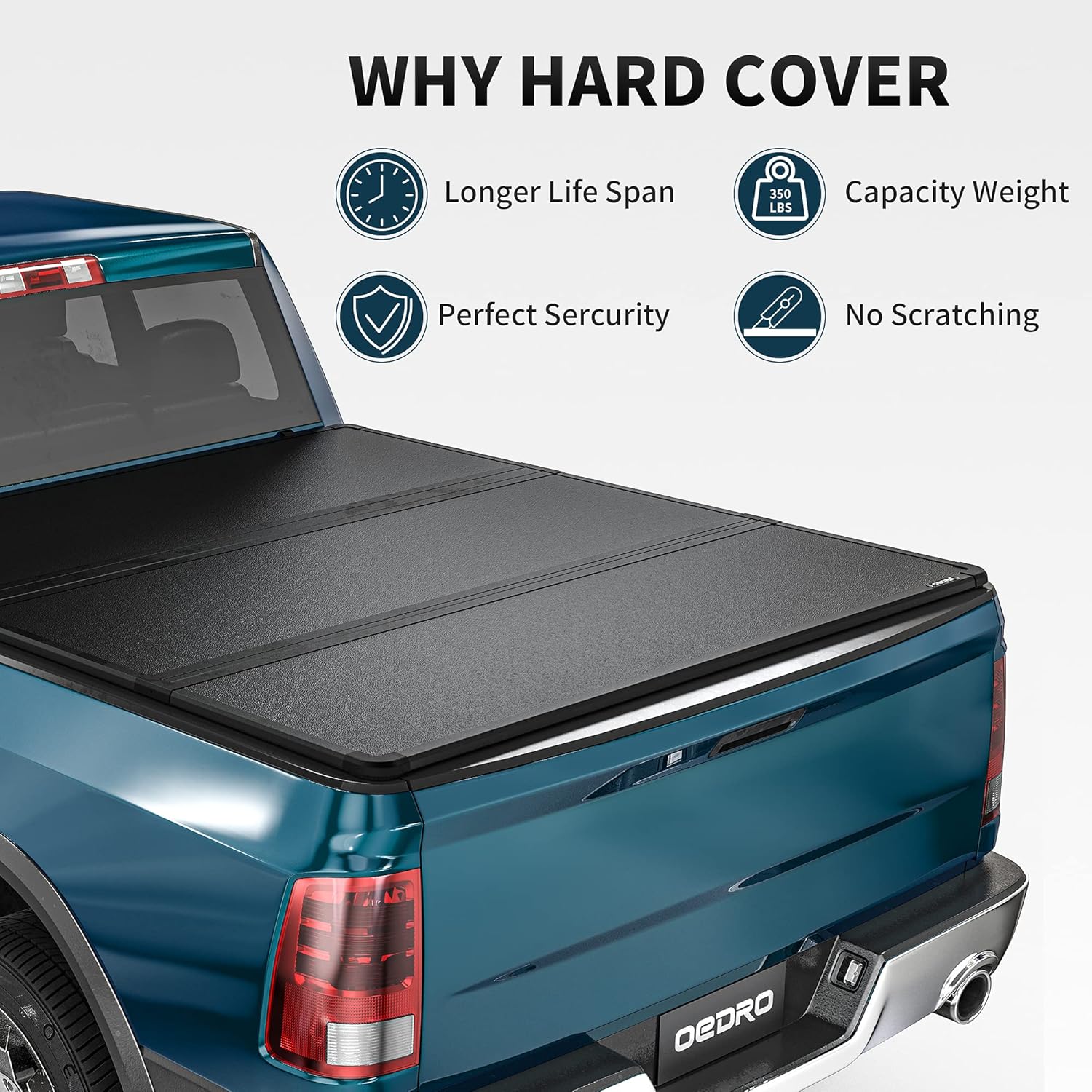 Hard Tri-fold Truck Bed Tonneau Cover X702