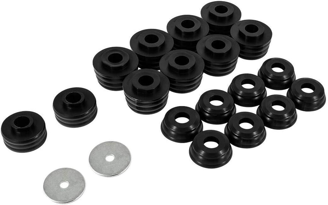 Polyurethane Body Mount Bushing Kit for F250 F350 2WD/4WD 1999-2018 Pack of 2 Q230