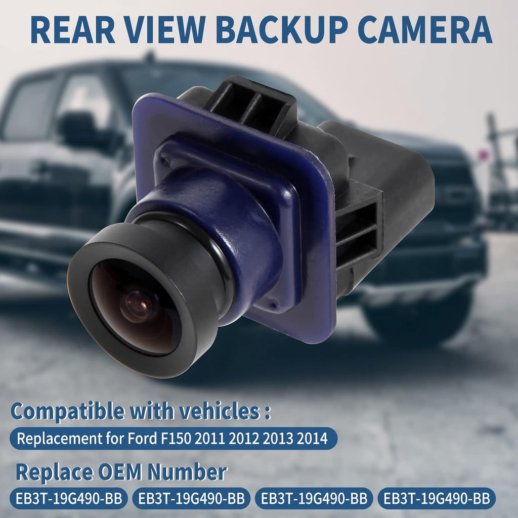 Rear View Backup Camera Compatible with Ford F150 2011 2012 2013 2014 Reversing Parking Assist Camera Pack of 2 F1223