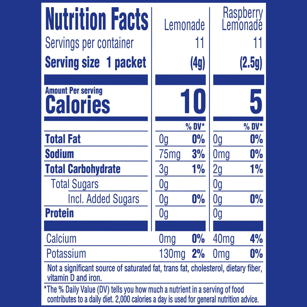44 ct Powdered Drink Mix Variety Pack X165