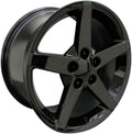Black 17x9.5 Wheel K550097