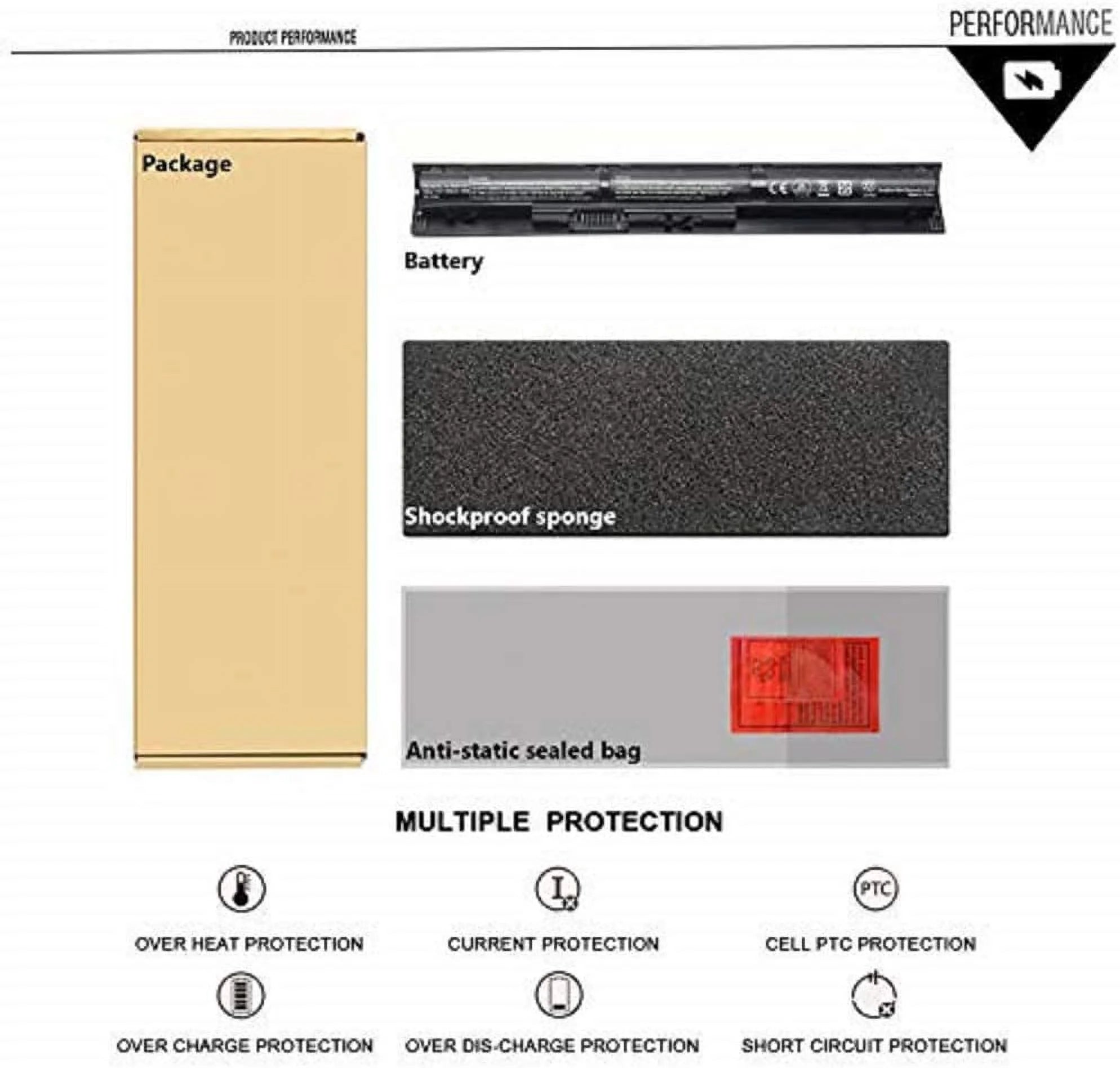 Battery for HP Pavilion 15-P 17-P 17-F Laptop M3748