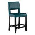 Black/Agean Blue Counter Stool B3216