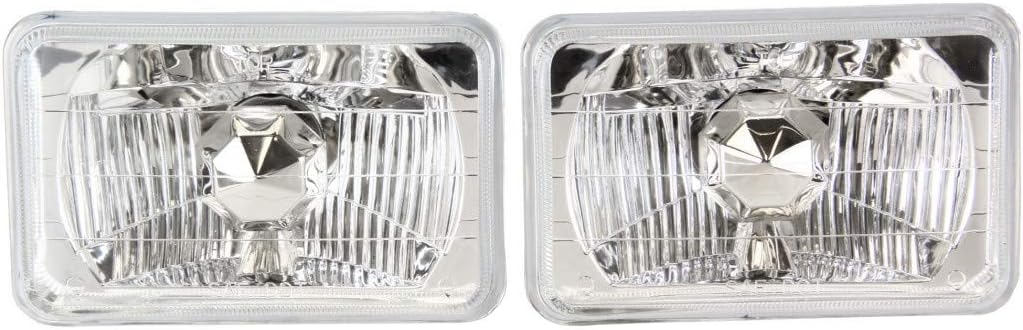4x6 inch Halogen Headlight Assembly Pair X3478