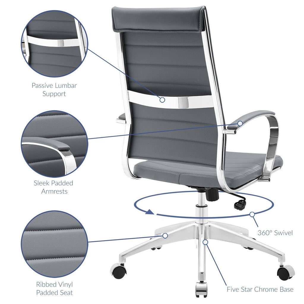 Gray Highback Office Chair G578