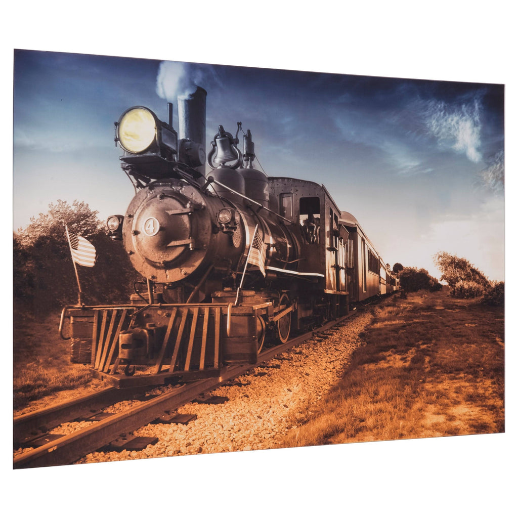 Multicolor Tempered Glass Wall Art E218