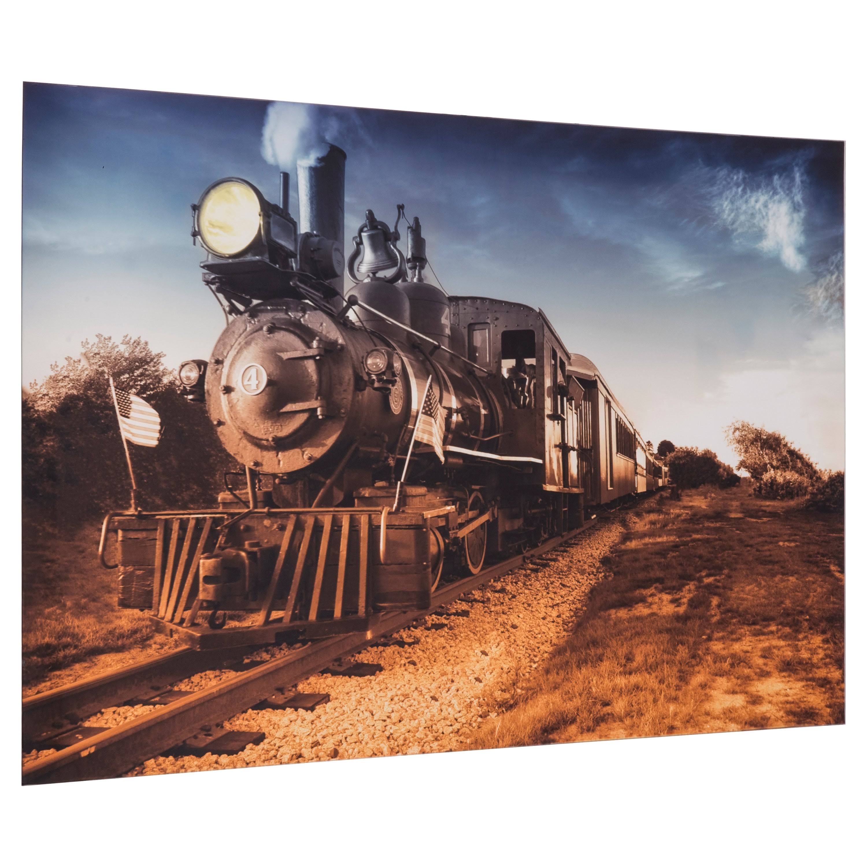 Multicolor Tempered Glass Wall Art E218