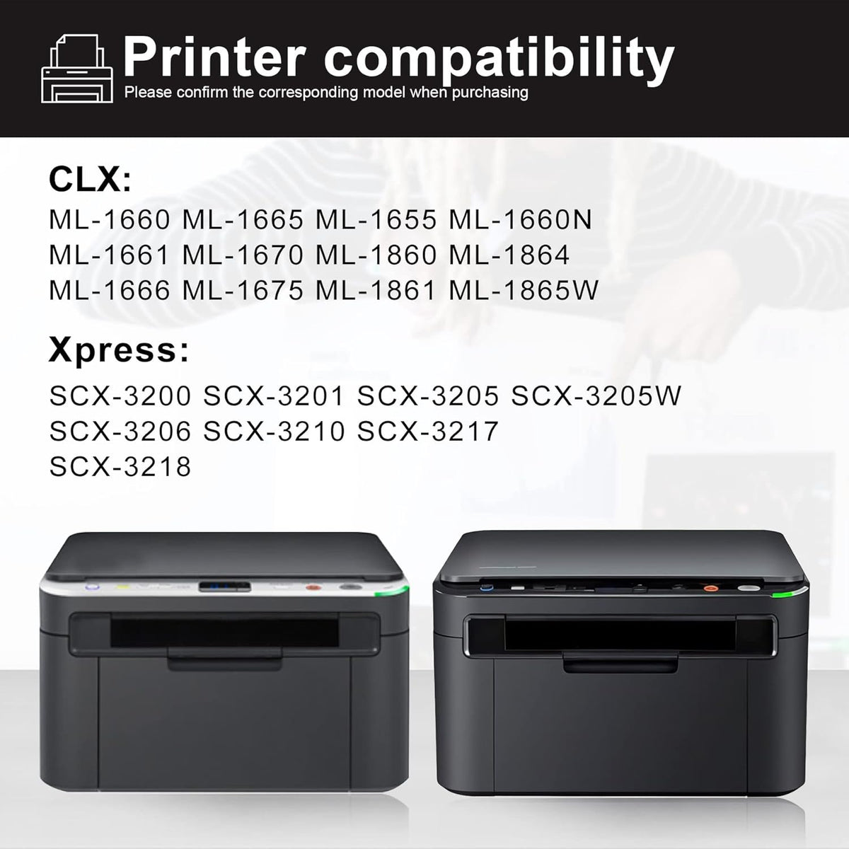 4 Pack Black Toner Cartridge T52050
