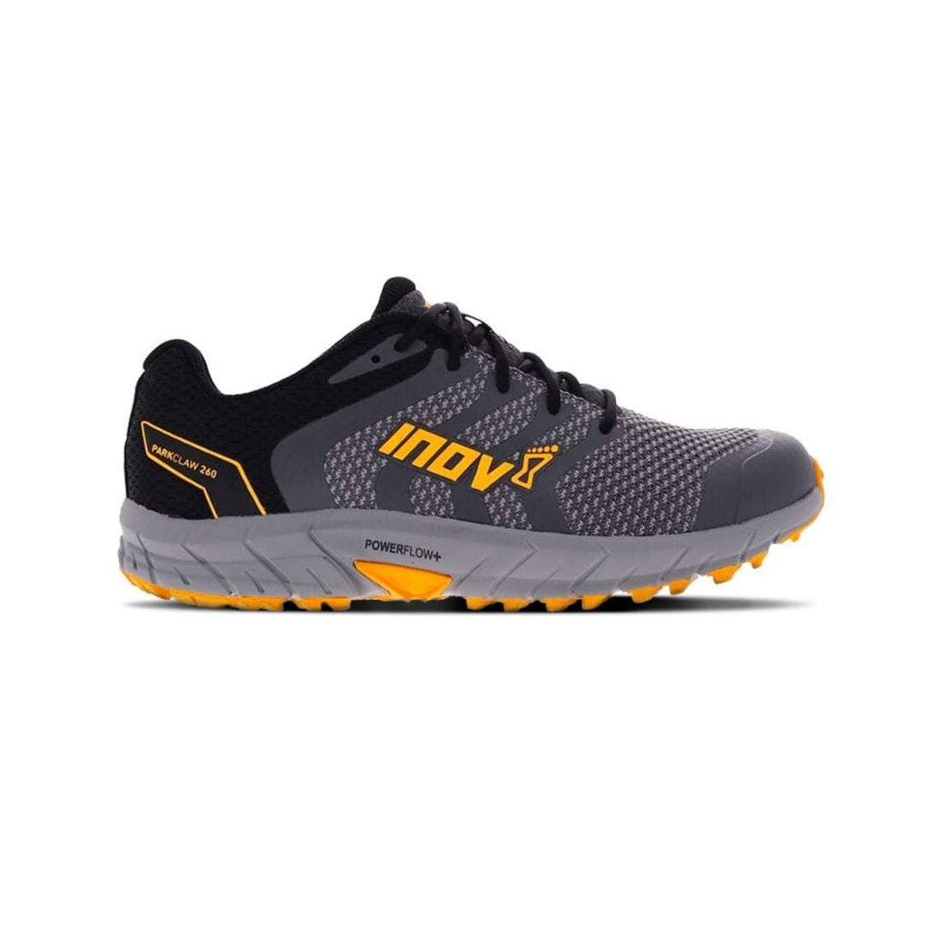 Grey Black Yellow Knit Trail Running Shoes S9123