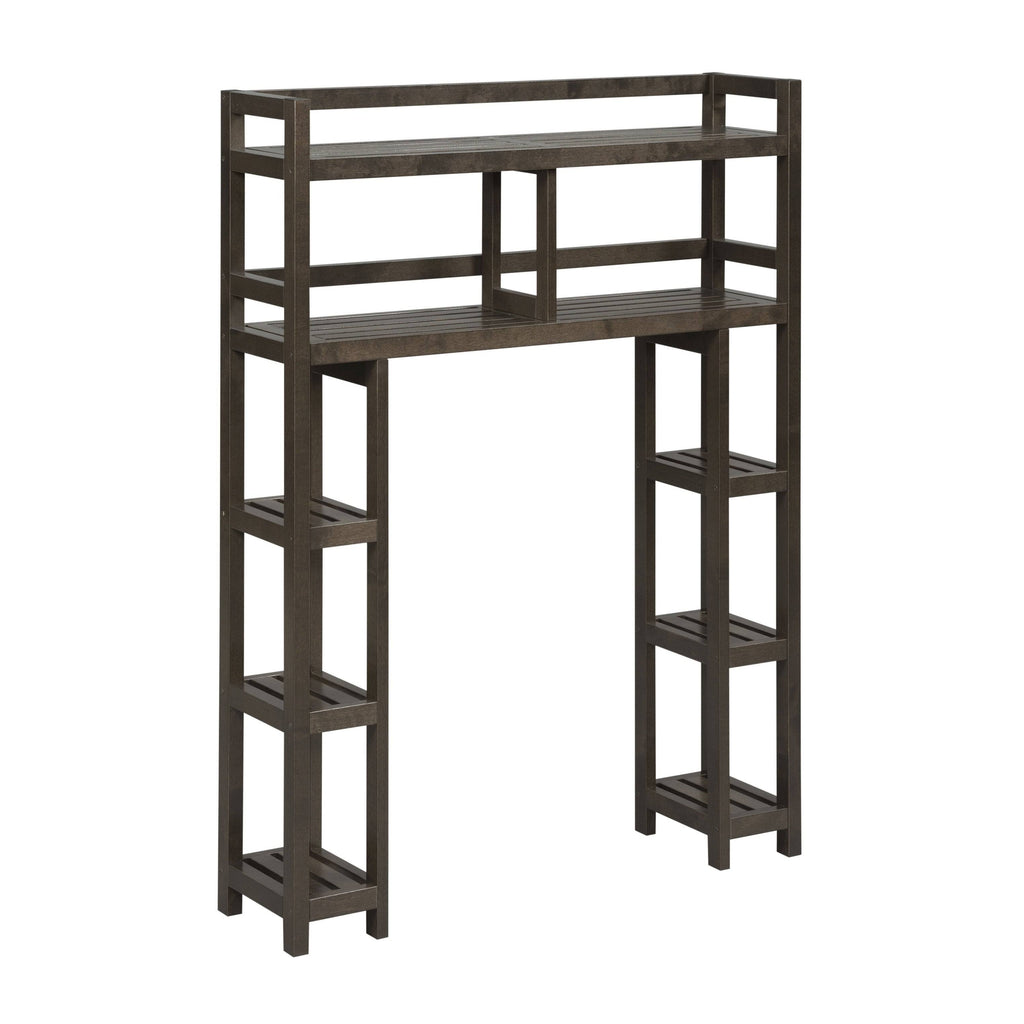 White Bathroom Organizer with 2 Shelves J724