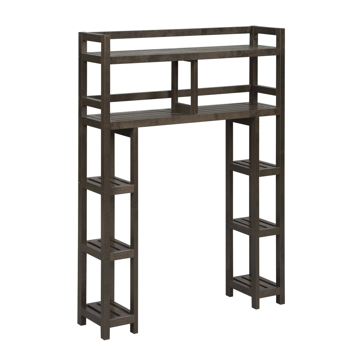 White Bathroom Organizer with 2 Shelves J724