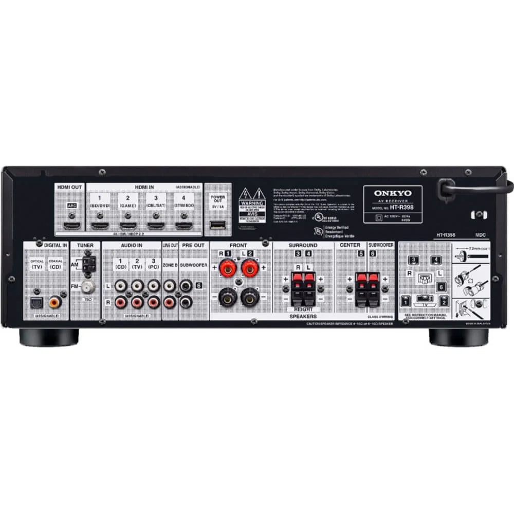 5.1-Ch Home Cinema Receiver and Speaker Package W838930