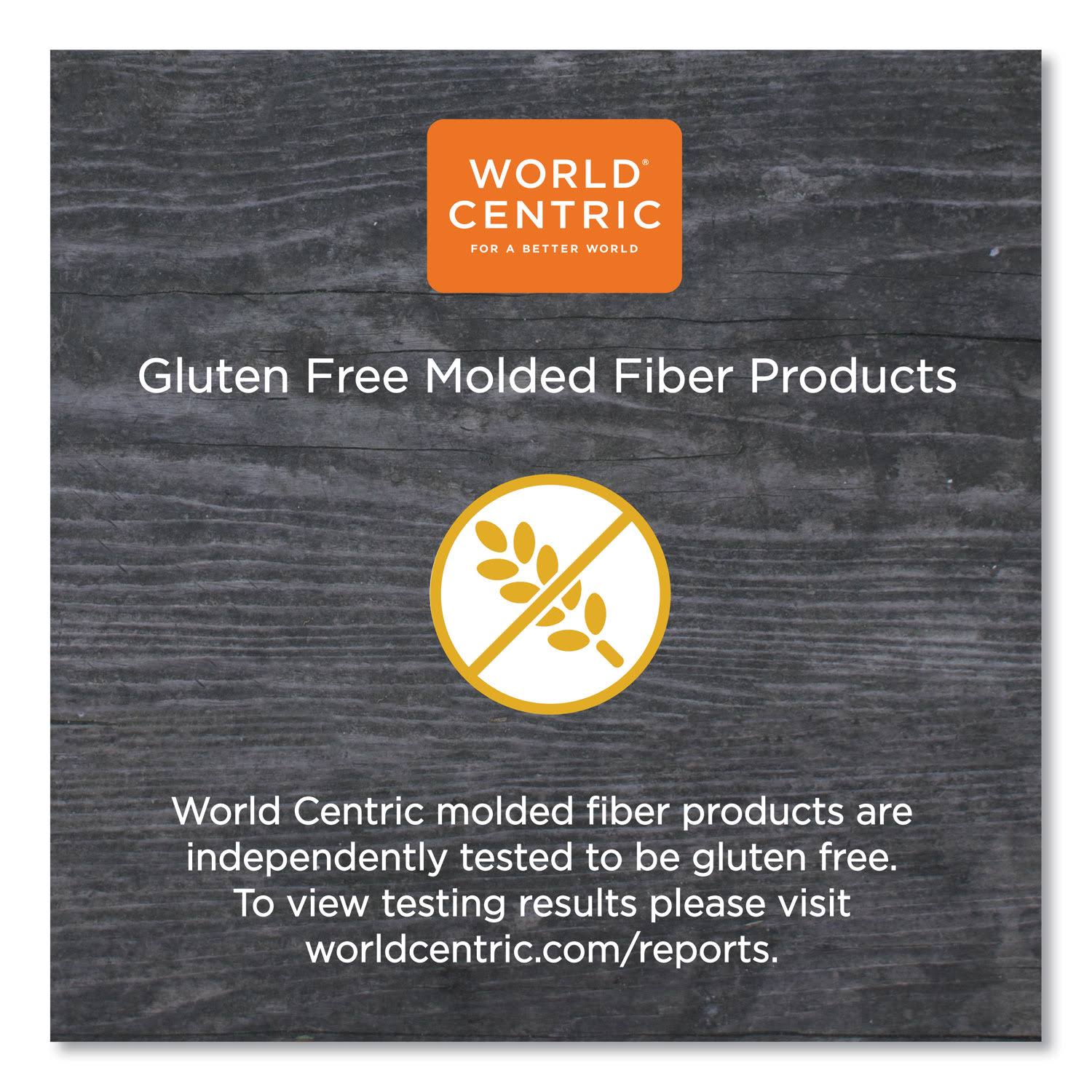 Fiber Trays, Pla Lined, Natural, 500/Carton X12919